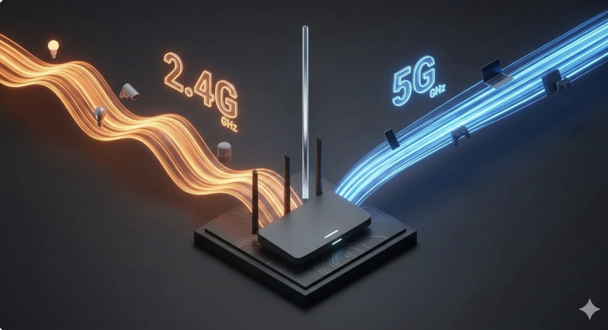Comment séparer les bandes 2,4 GHz et 5 GHz sur votre routeur